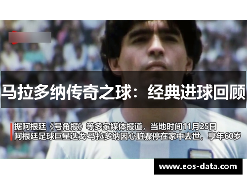 马拉多纳传奇之球：经典进球回顾
