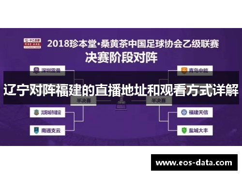 辽宁对阵福建的直播地址和观看方式详解